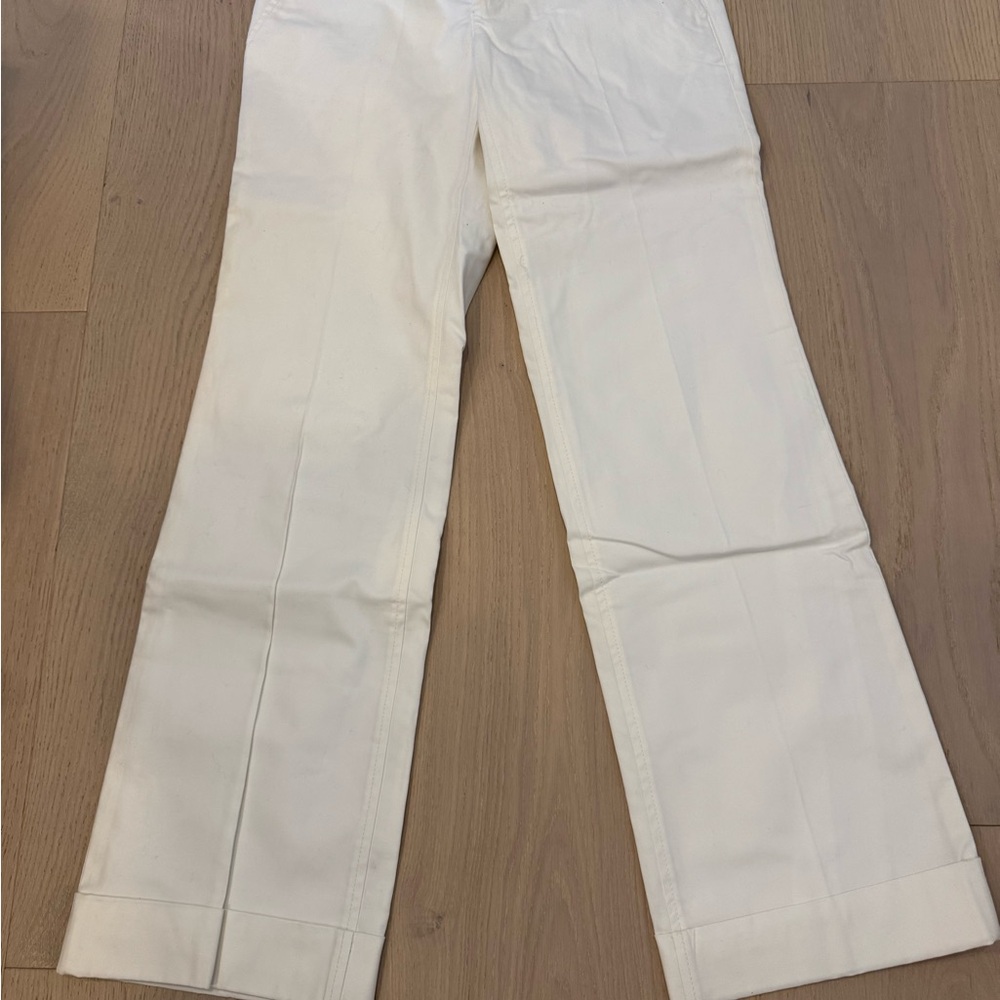 Banana Republic Cream Women's Pants Size 0P